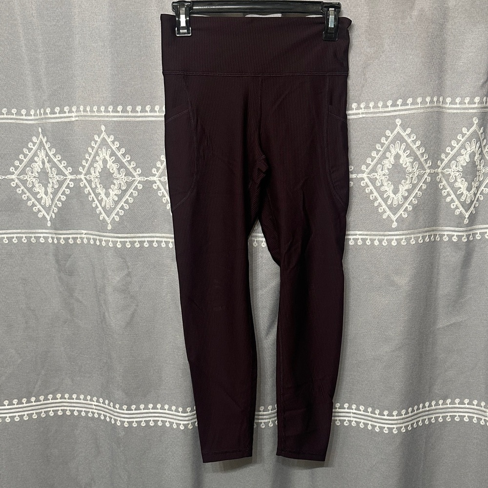 Old Navy PowerSoft Ribbed High-Rise Leggings M
